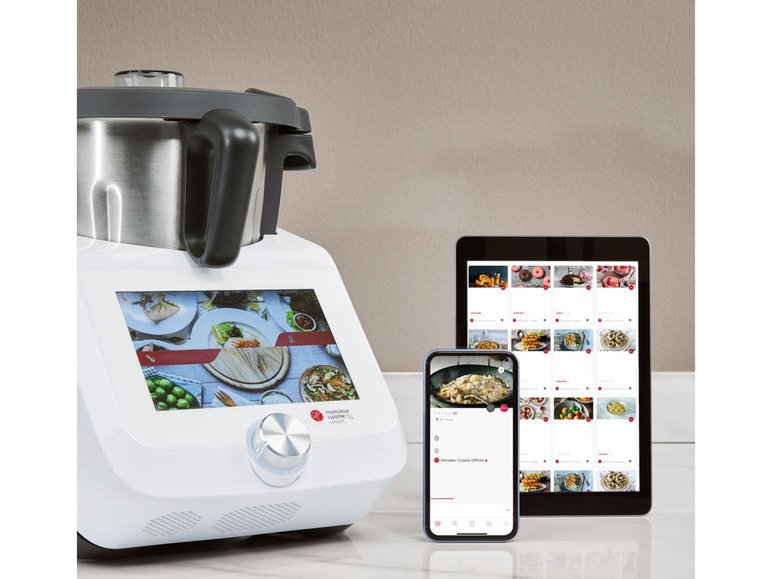 Monsieur Cuisine Smart SKMS 1200 A, blanc