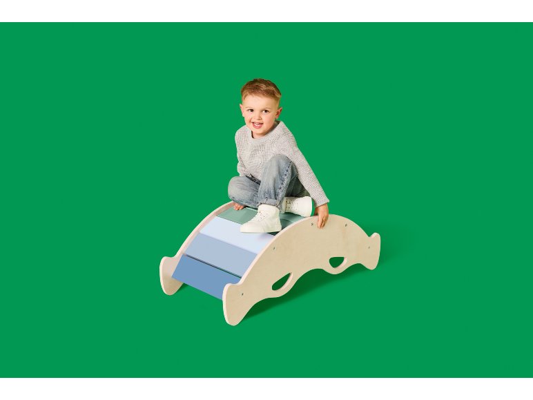 Jeu à bascule en bois