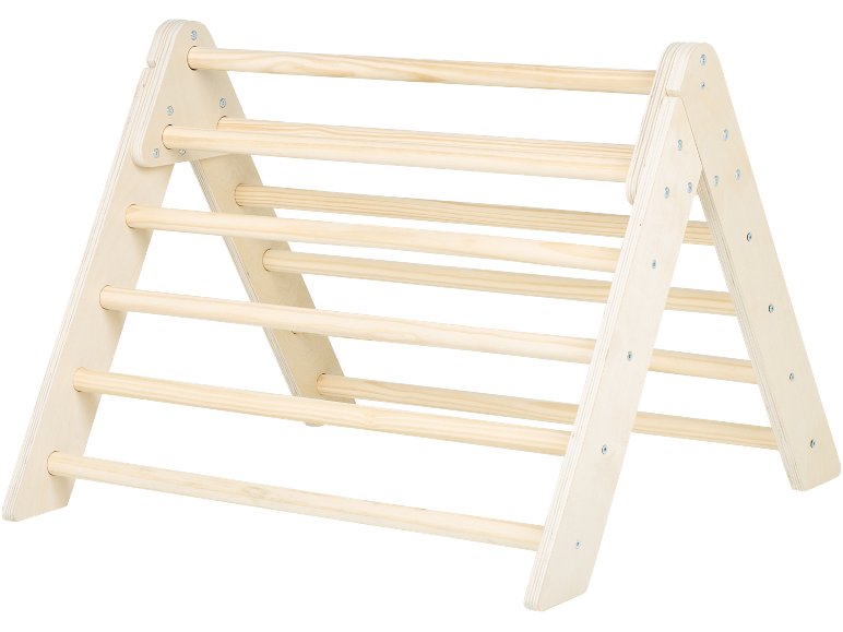 Triangle d’escalade en bois