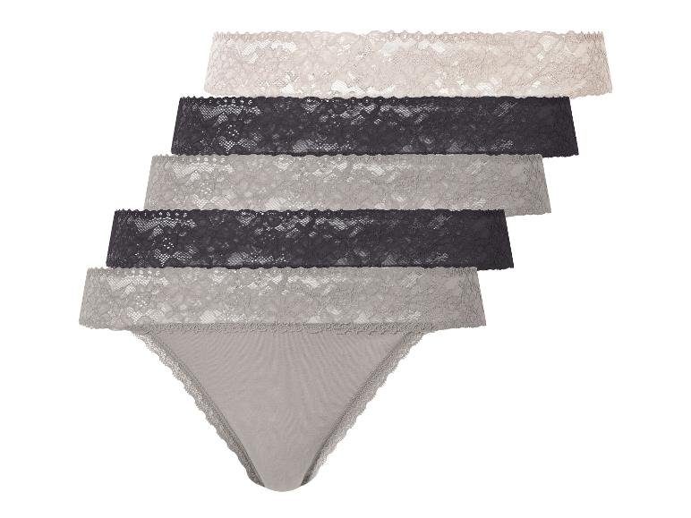 Lot de 5 strings femme