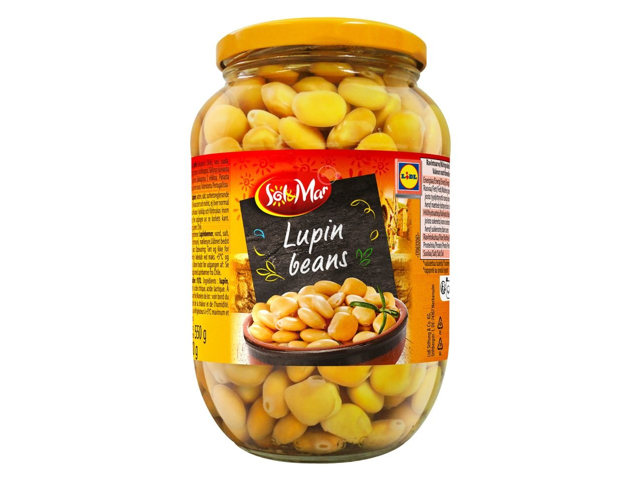 Lupins cuits