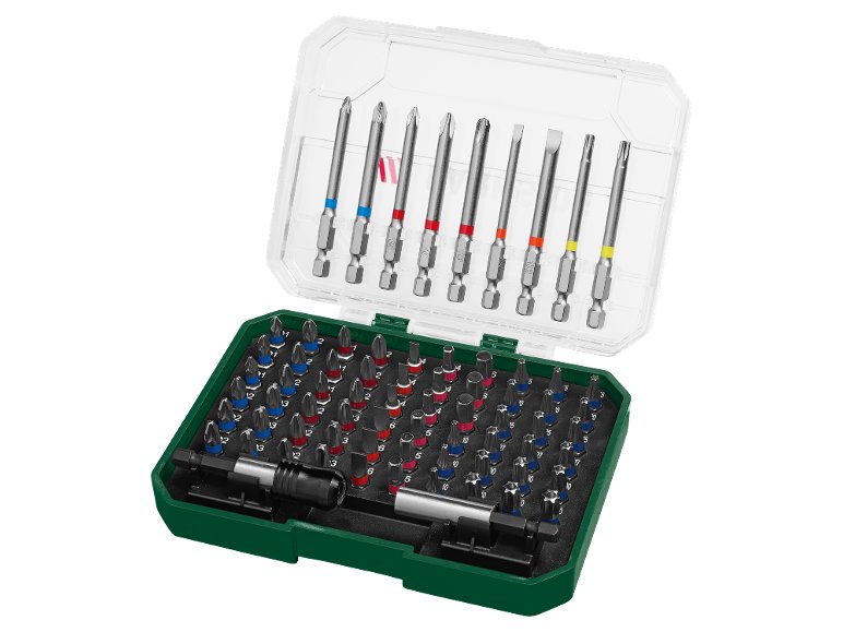 Jeu d'embouts ou Jeu d'embouts spéciaux ou Jeu d'embouts et de clés à douille
