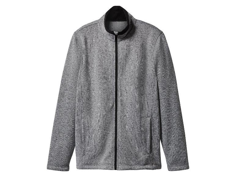 Veste polaire en tricot pour homme