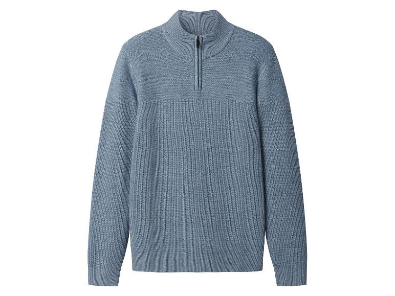 Pull-over zippé pour homme
