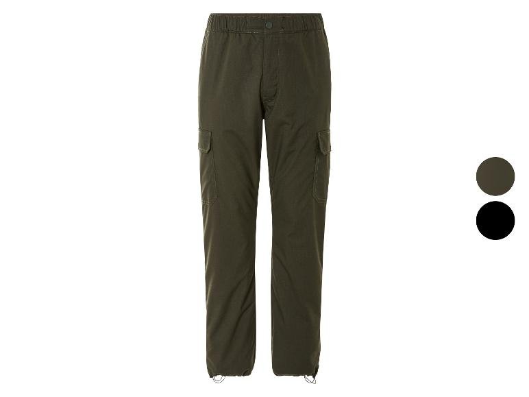 Pantalon cargo thermique pour homme, doublé en molleton.