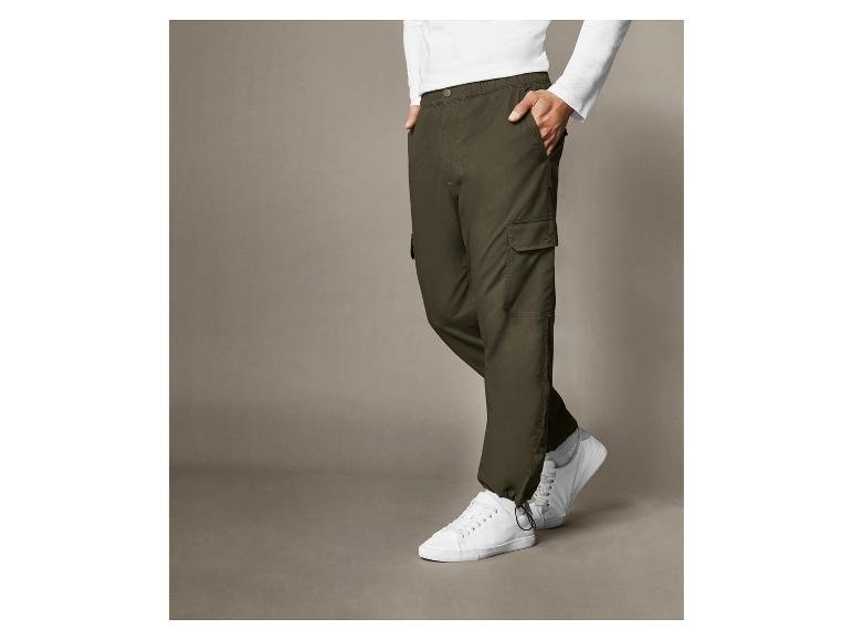 Pantalon cargo thermique pour homme, doublé en molleton.
