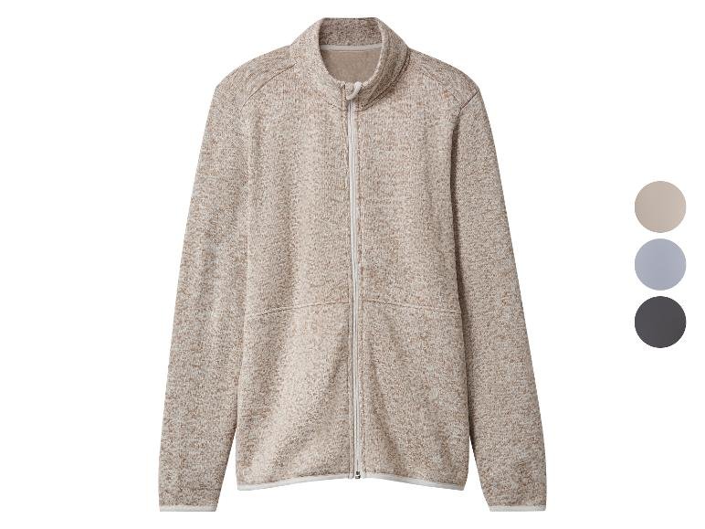 Veste en polaire tricotée pour femme