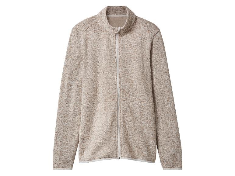Veste en polaire tricotée pour femme