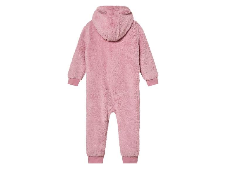 Combinaison bébé en polaire peluche