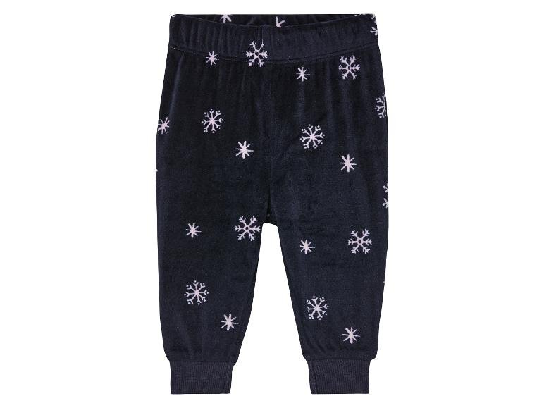 Pyjama en velours bébé