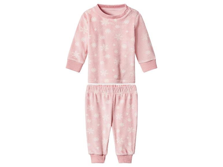 Pyjama en velours pour bébé