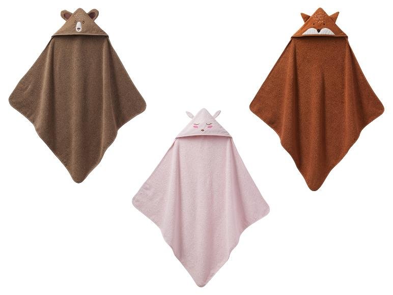 Cape de bain bébé 330g/m²