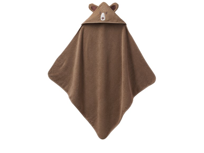 Cape de bain bébé 330g/m²