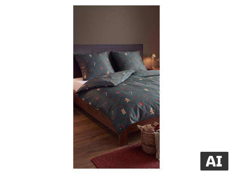 Housse de couette microfibre satin, 240 x 220