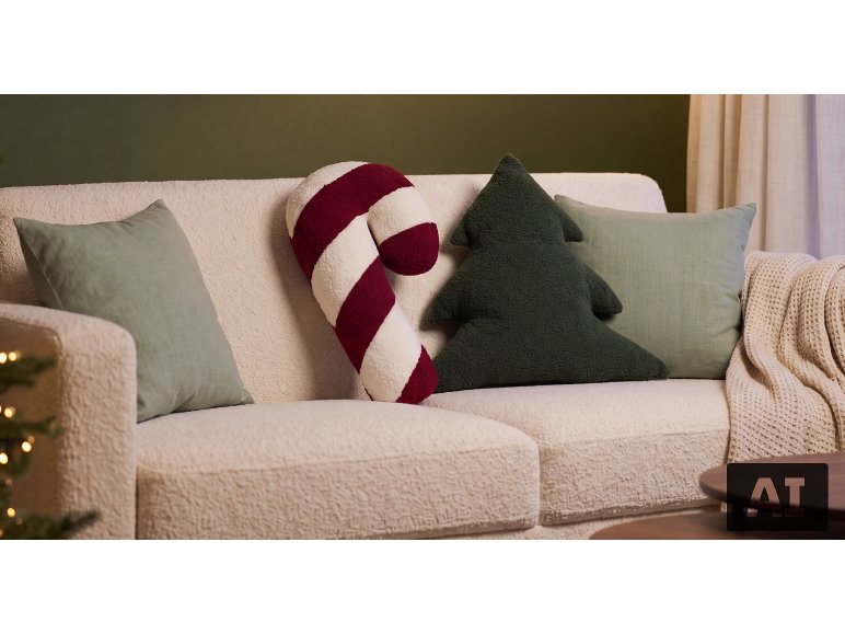 Coussin de forme de Noël