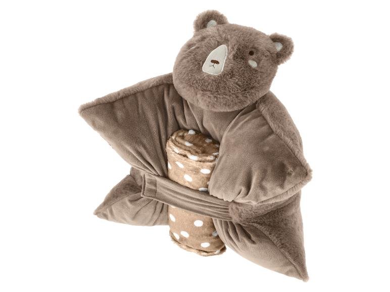 Coussin 2 en 1 avec couverture