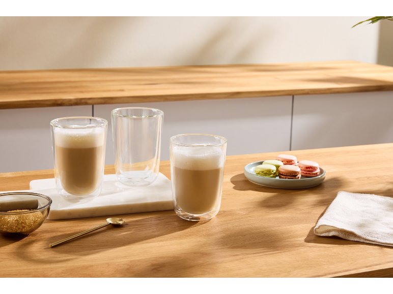 Verres à cappuccino thermiques, 3 pièces