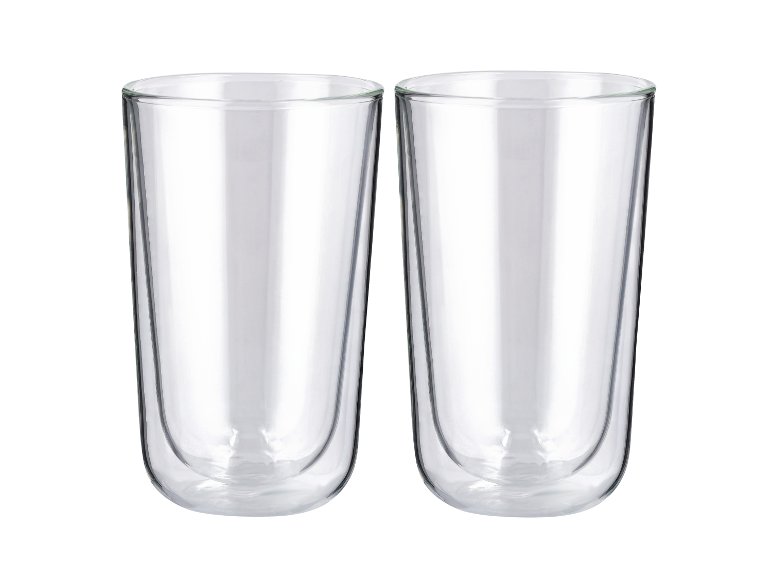 Verres à latte macchiato thermiques, lot de 2