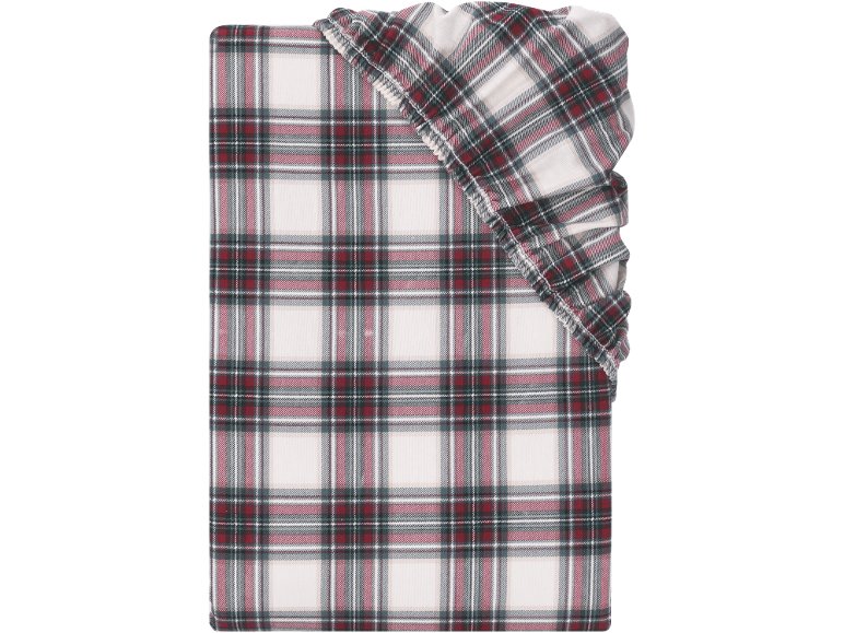 Drap-housse en fin flanelle, 180-200 x 200 cm