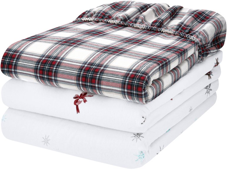 Drap-housse en fin flanelle, 140-160 x 200 cm
