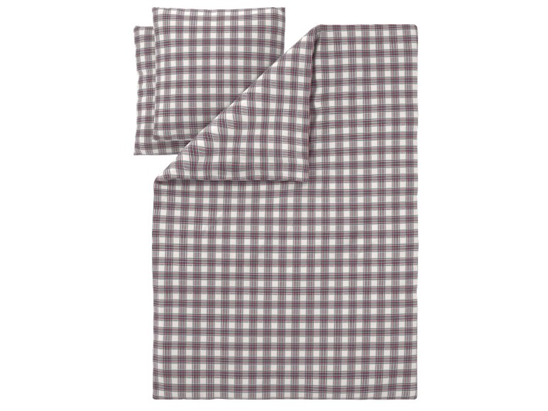 Linge de lit en fin castor, 260 x 240 cm