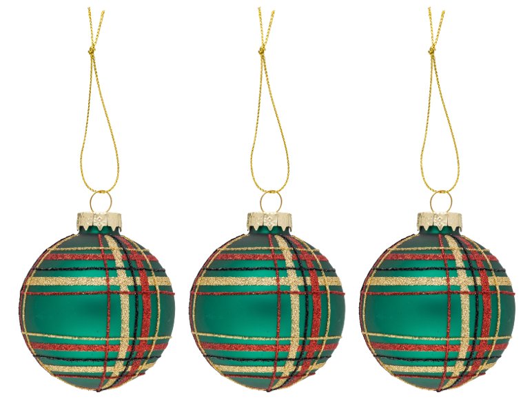 Boules de Noël en verre