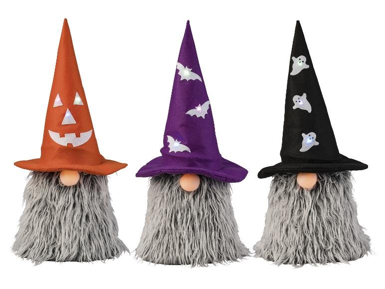 Gnome d'Halloween LED