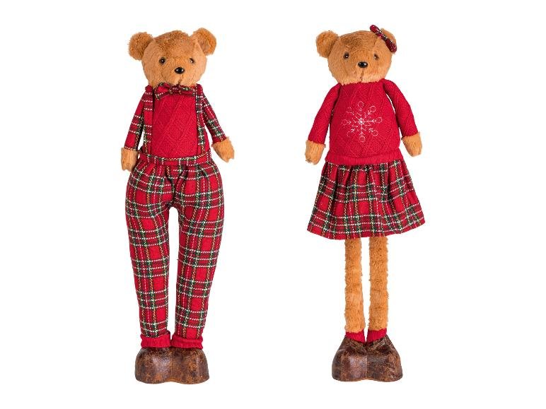 Ours en peluche décoratif, avec jambes extensibles