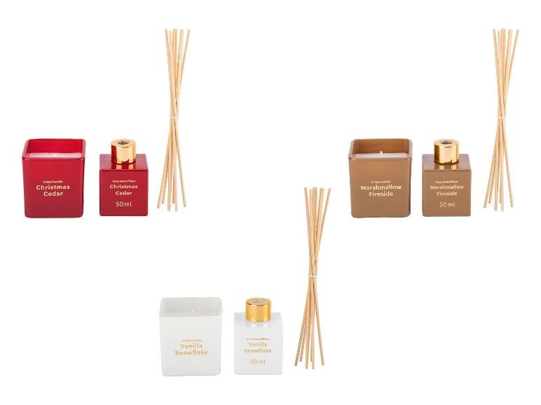 Bougie parfumée et parfum d'ambiance, 50 ml