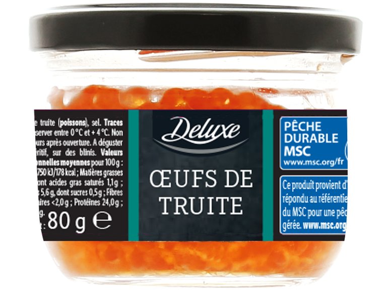 Œufs de truite
