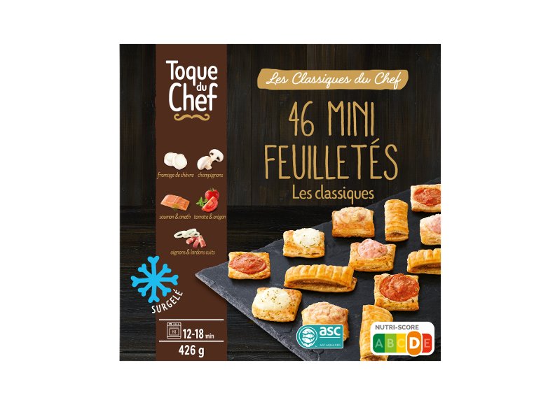 Mini feuilletés x46
