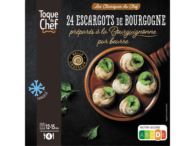 24 escargots de Bourgogne