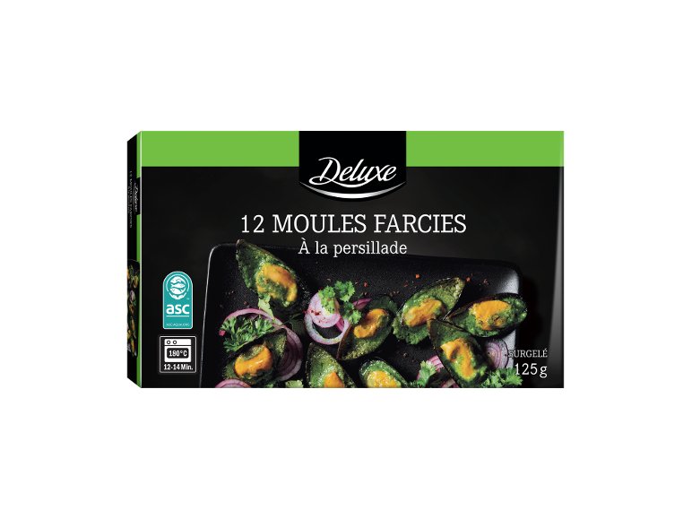 12 moules ASC farcies