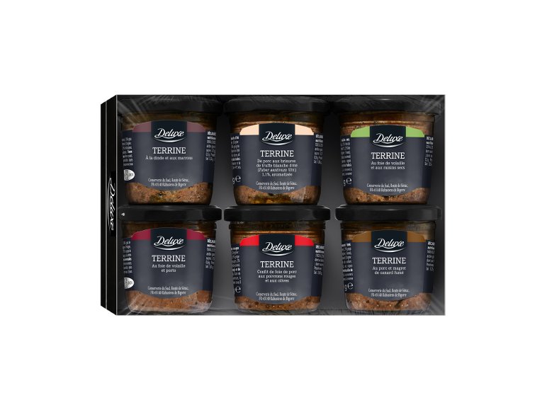 6 terrines