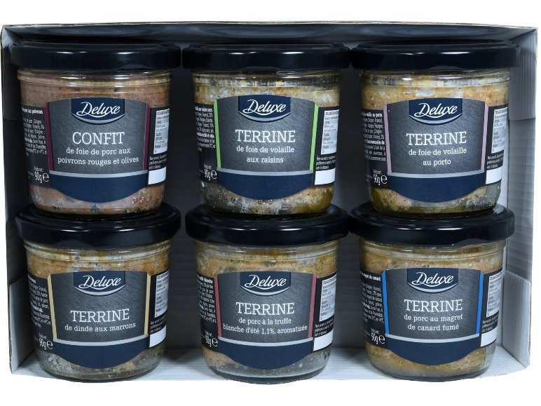 6 terrines