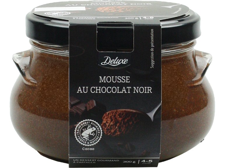 Mousse au chocolat noir
