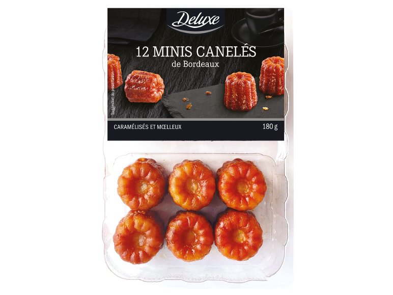 12 mini canelés