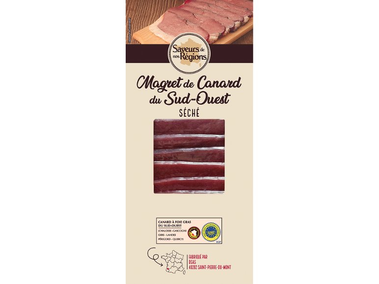 Magret de canard séché