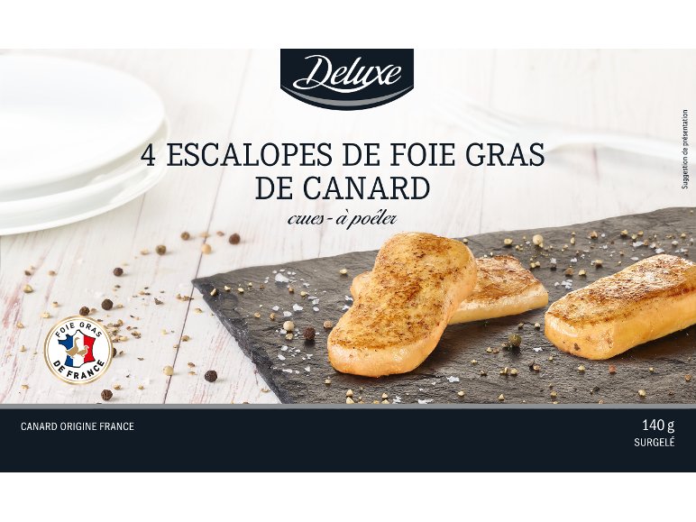Escalopes de foie gras