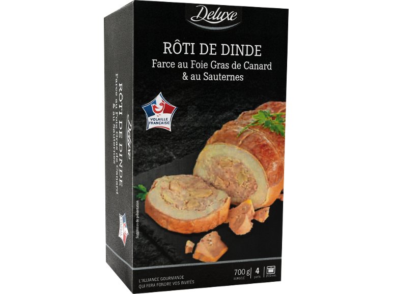 Rôti de dinde foie gras et Sauternes