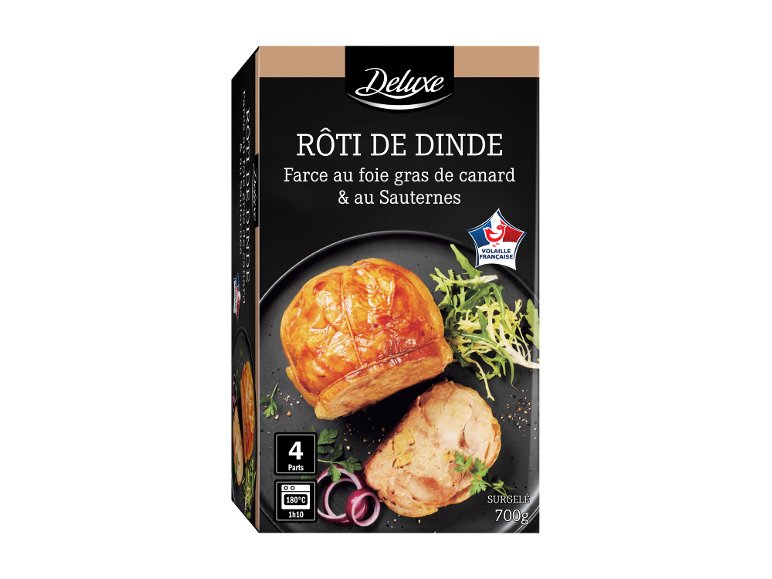 Rôti de dinde foie gras et Sauternes