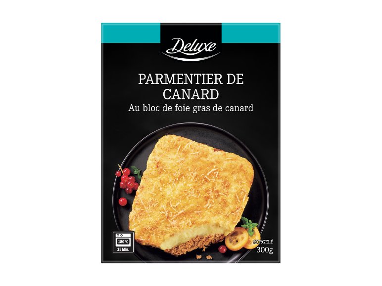 Parmentier de canard au bloc de foie gras