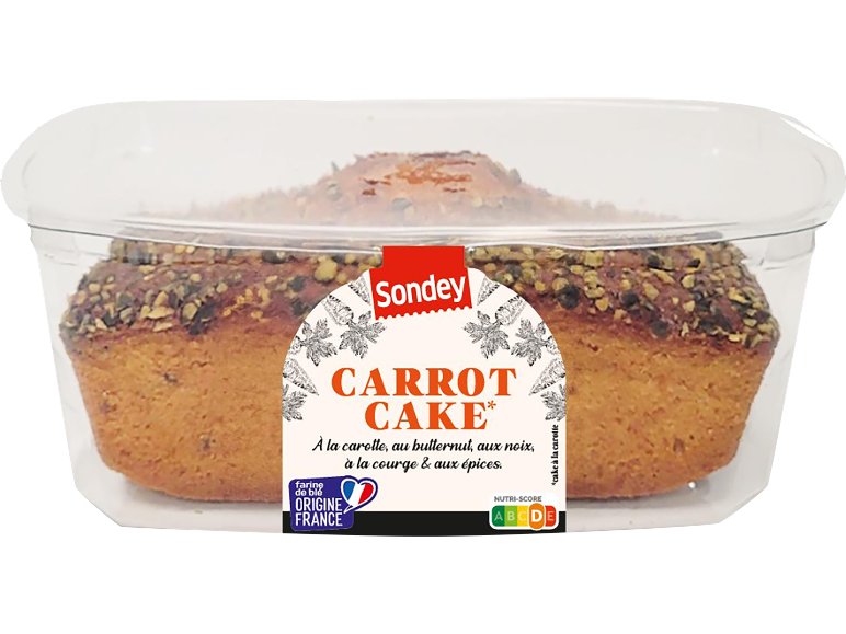 Cake à la carotte et aux épices