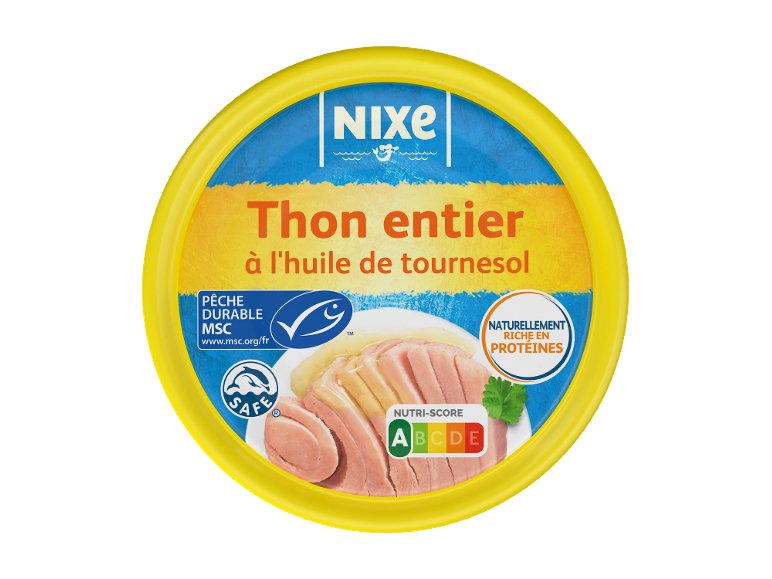 Thon MSC à l'huile de tournesol