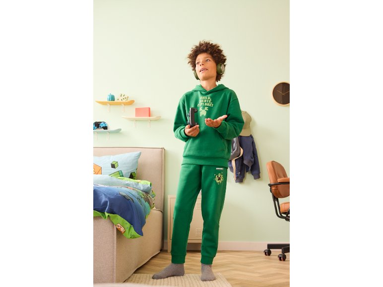 Pantalon molletonné Minecraft enfant