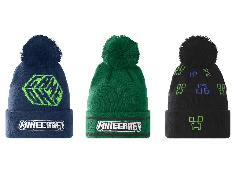 Bonnet en tricot Minecraft enfant