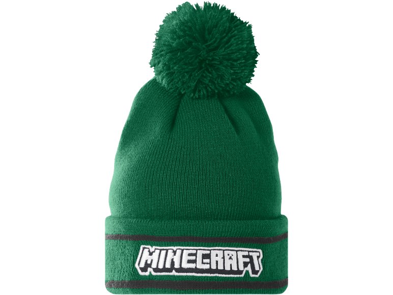 Bonnet en tricot Minecraft enfant