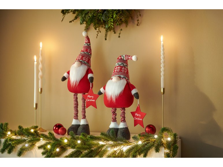 Lutin décoratif / Pour la décoration de Noël / Jambes extensibles