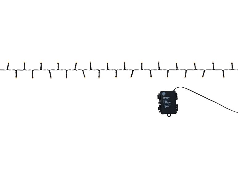 Guirlande lumineuse LED, avec 8 effets lumineux.