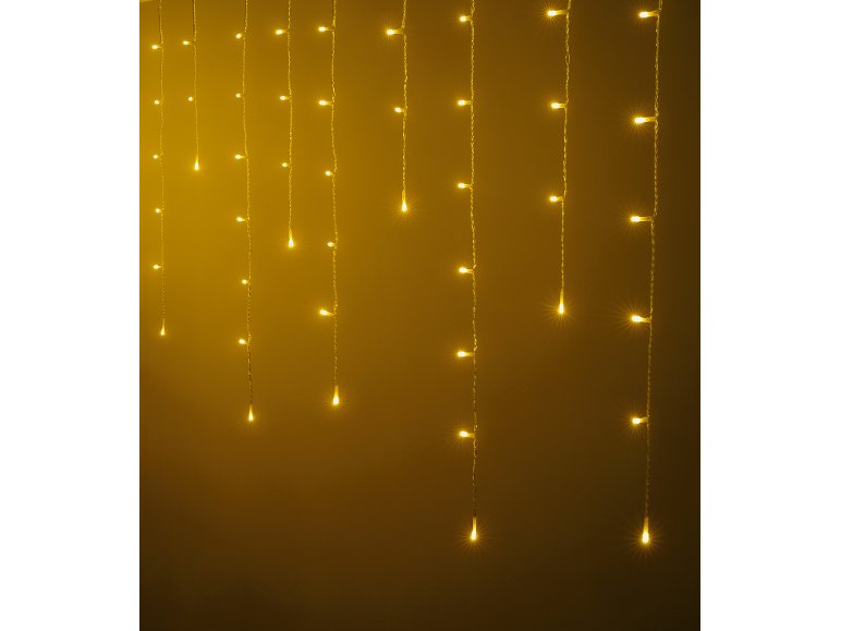 Rideau lumineux LED, 40 brins